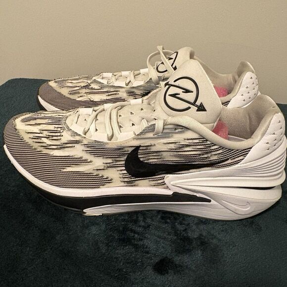 Size 12 - Nike Air Zoom GT Cut 2 TB White Black - Picture 6 of 12